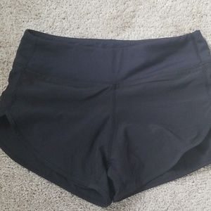 Lululemon black athletica shorts